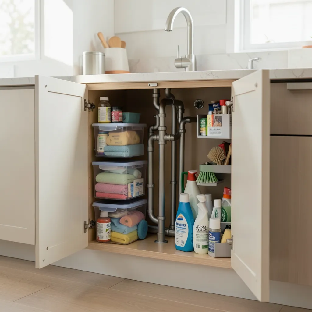 How to Organize the Cabinet Under Your Sink (And Keep It That Way)