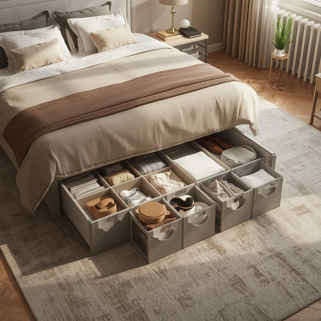 Under-Bed Storage: How to Use the Space You Are Ignoring
